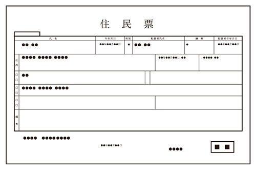 住民票